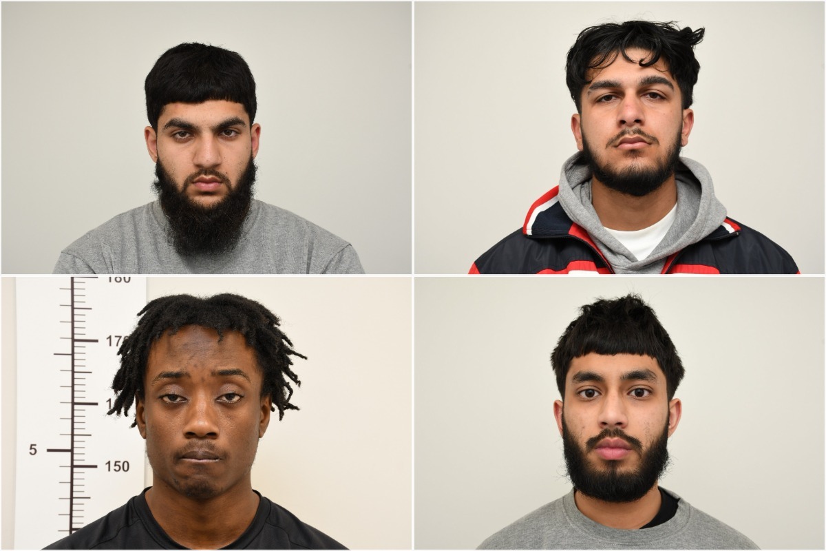 Hamza Iqbal, Rehan Khan, Saif Ali and Judex Atshatshi are among those who admitted involvement in the Iran-backed arson attack that caused £1 million in damage.