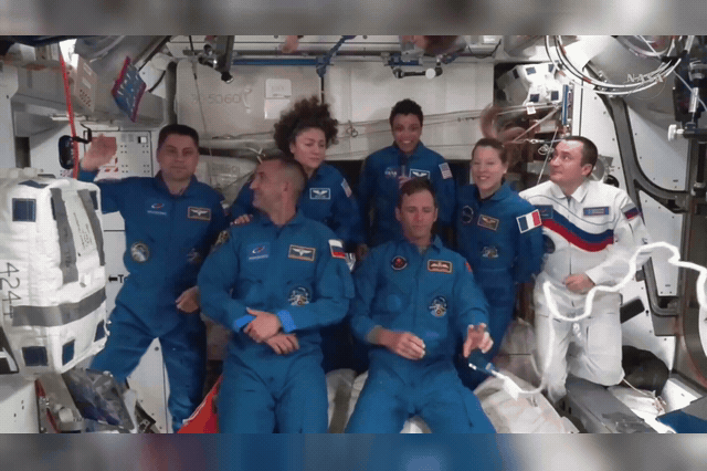 The International Space Station, where Canadian astronaut Joshua Kutryk will miss the birth of his third child, due around Thanksgiving, making him only the fourth parent in history to have a child born while in space.