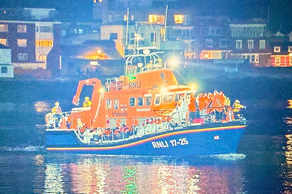 An RNLI lifeboat whose crew's children have faced school bullying, with volunteers branded traitors, confronted in pubs and shops, and one Portsmouth station forced to close temporarily after receiving threats.