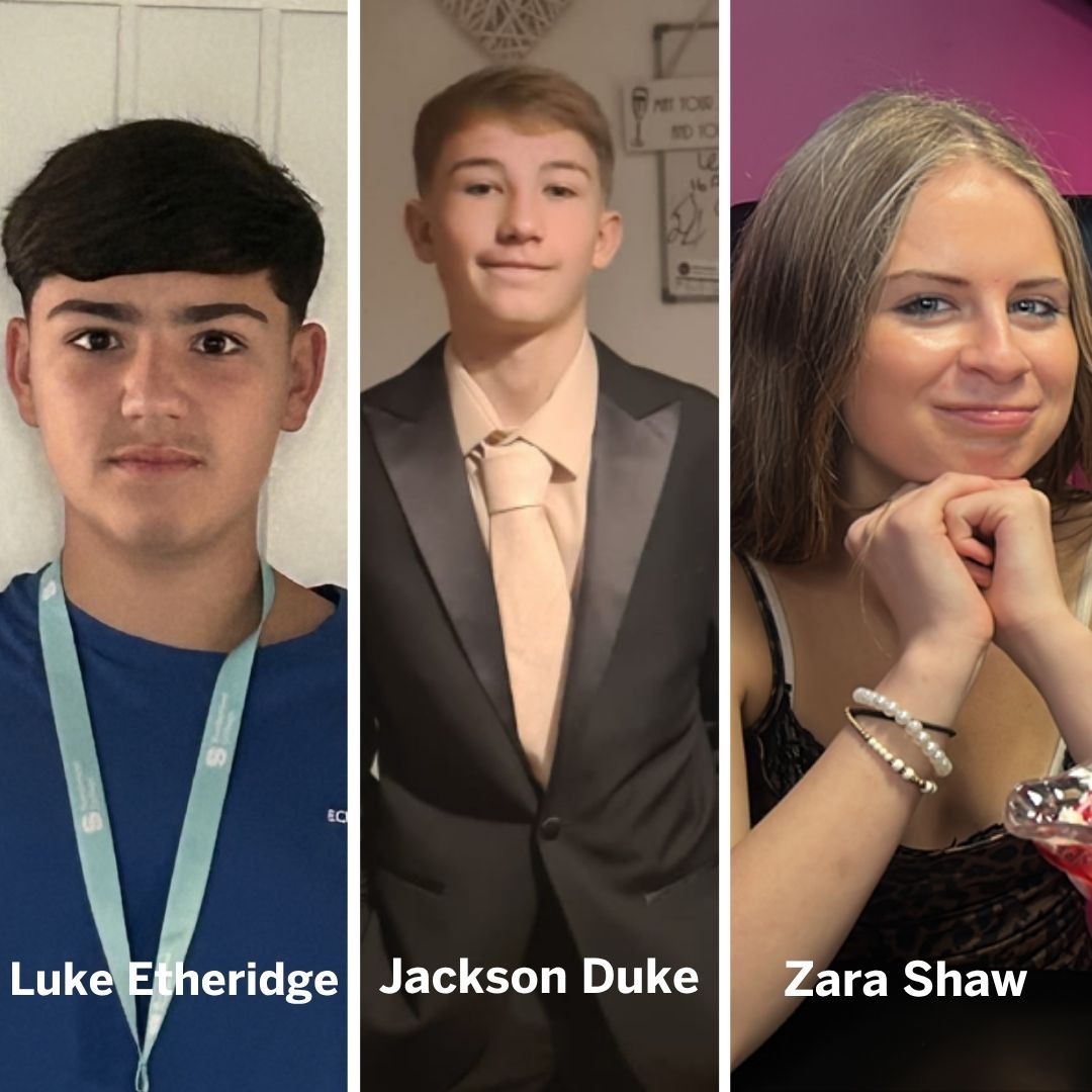 Jackson Duke, Luke Etheridge and Zara Shaw, the three Sunderland College students who drowned after a black Audi A3 plunged into the River Wear, with a fourth occupant escaping unaided.