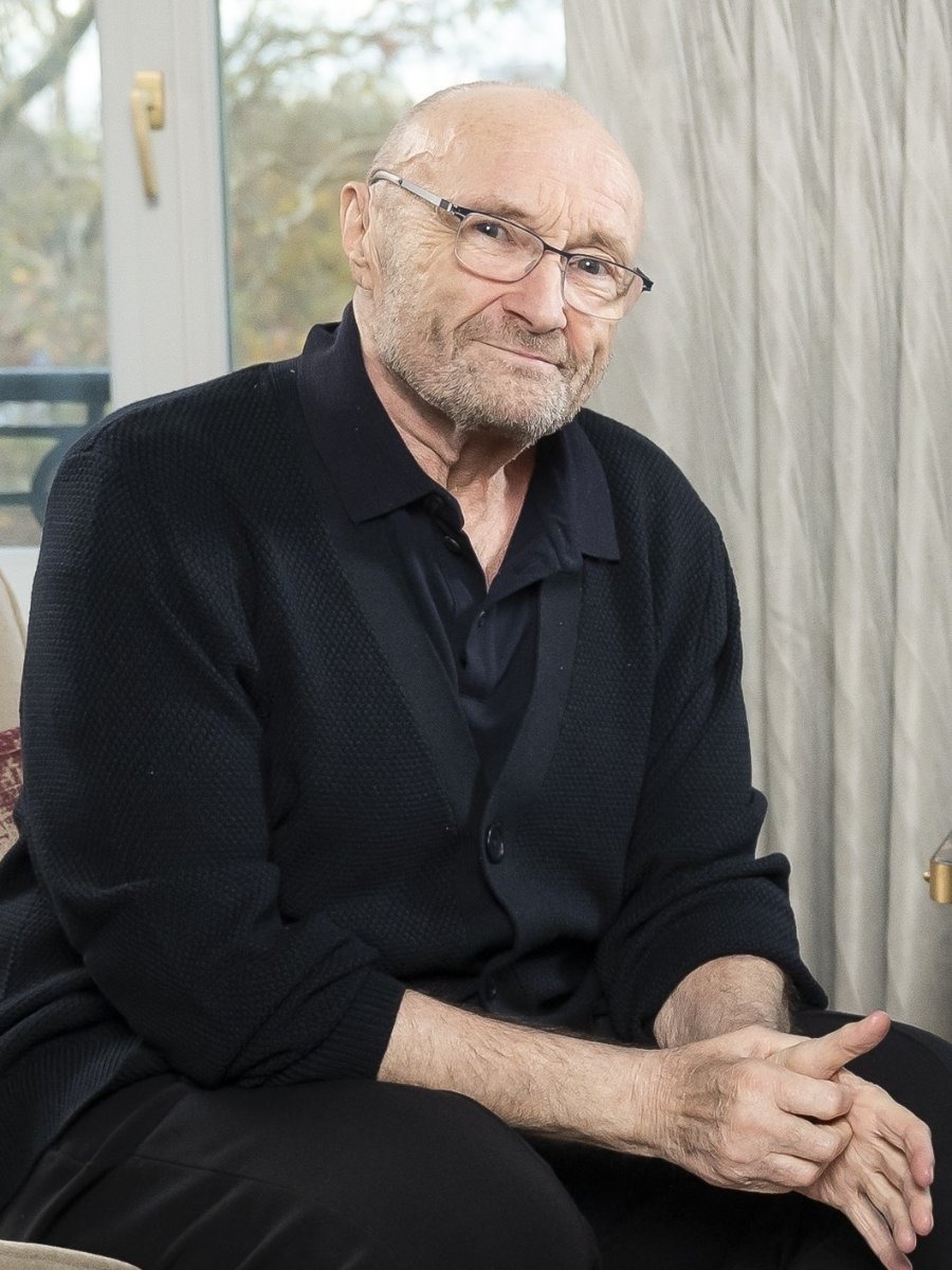 Phil Collins, whose daughter Lily Collins wept fearing he would die from alcoholism after he spent months on life support in a Swiss hospital, where family gathered to make "tough decisions" about his dialysis machine.