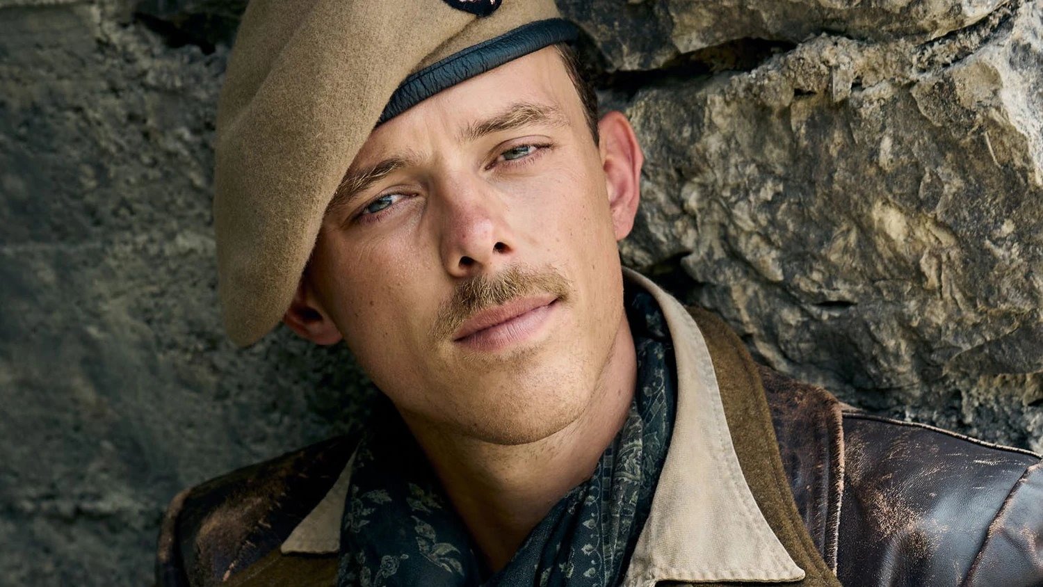 Jack Barton, seen here in SAS: Rogue Heroes, is described by insiders as 'The One' for Bond — trained at the Oxford School of Drama, he is best known for playing villain David Nelson in Heartstopper.