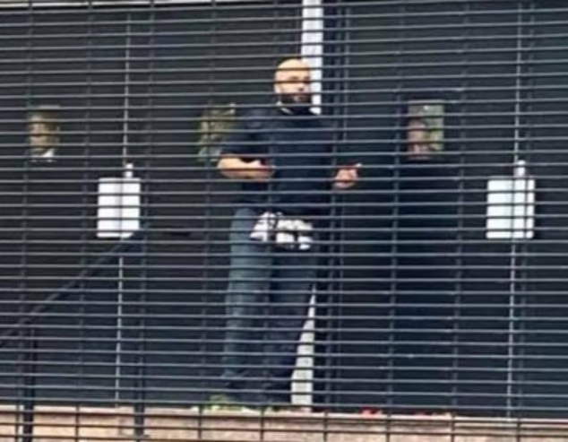 The Heaton Park Hebrew Congregation Synagogue, where counter-terrorism police arrested two men on Sunday on suspicion of plotting to attack Manchester's Jewish community on Yom Kippur.