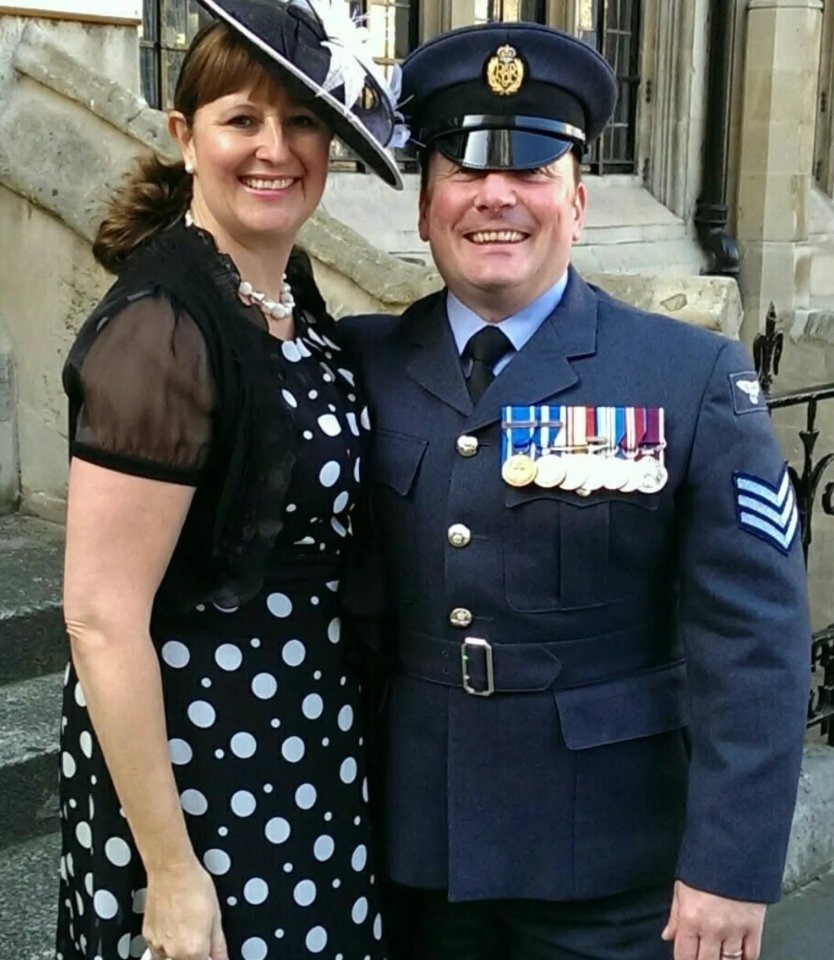 Daryl Mayhew and his wife Dawn on their Mediterranean holiday. The retired RAF logistics officer died after fierce winds sent the couple plummeting into the sea during a parasailing trip off St Julian's, Malta, with…