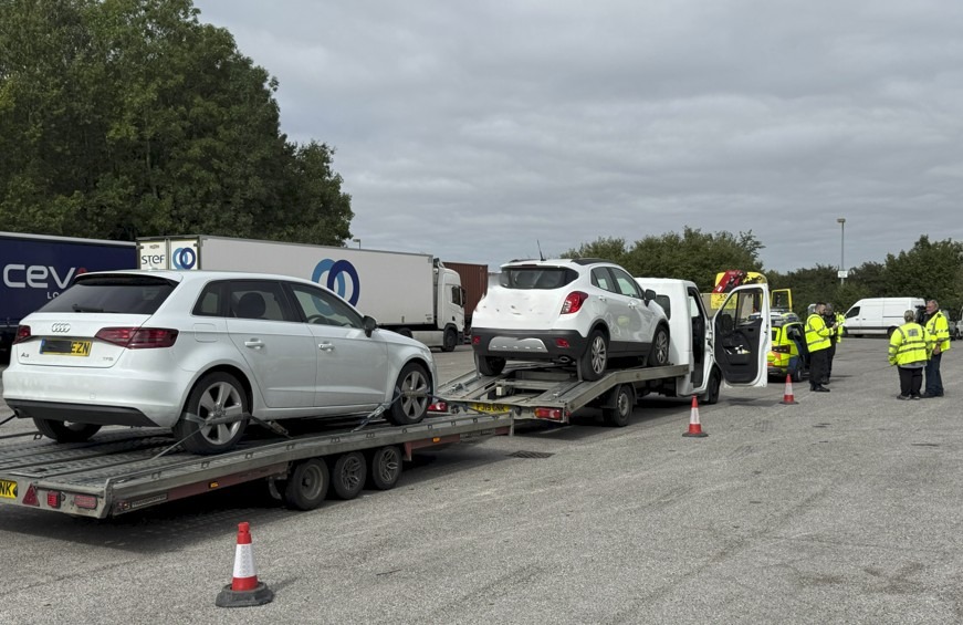 Officers visited 33 businesses across Wiltshire and engaged with 262 individuals, seizing £46,605 in cash alongside a kilogram of cannabis during the crackdown.
