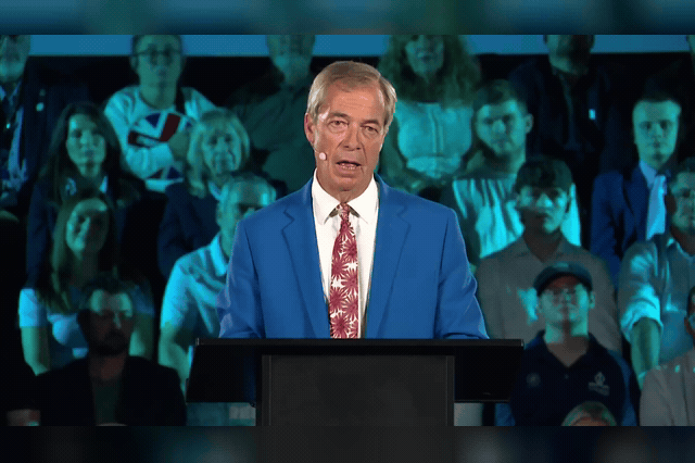 Nigel Farage, posting on X, vowed to campaign against EU re-entry "from this moment on," predicting a general election could come as soon as next spring.