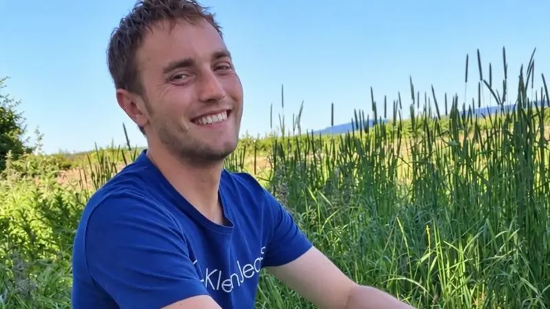 Hugo Flint Cahan, 34, who was strangled by a fellow patient. NHS mental health staff slept on the job and falsified records the night he was killed, a coroner has warned.