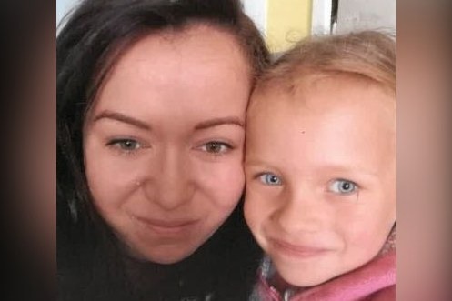 Justyna Hulboj and her daughter Lena Czepczor, who were killed in January 2023 when Bhachu lost control of his Audi TT and struck them as they walked to nursery in Leeds.