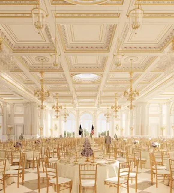 Trump's secret White House ballroom donor list exposed, revealing pardoned banker's daughter and tech giants among contributors