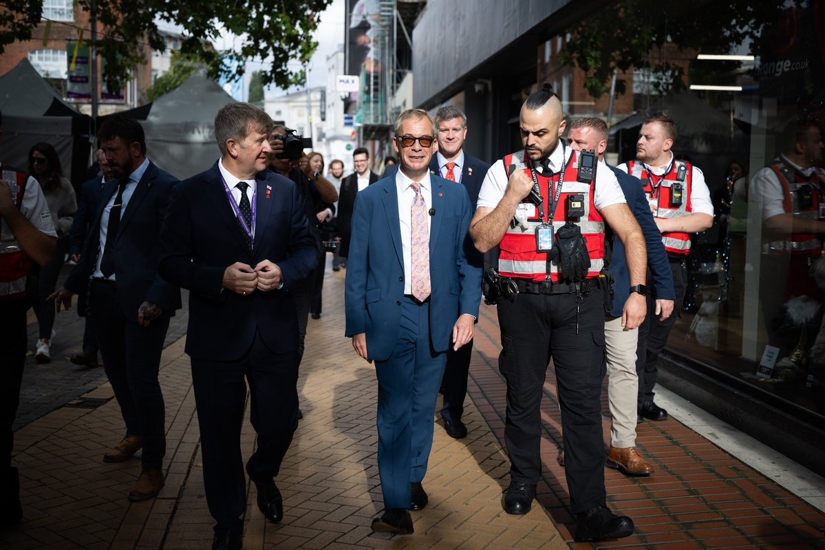 Nigel Farage whose party acknowledged that Dinnage had been engaged through a third-party contractor that gave Reform UK assurances he had been fully vetted.