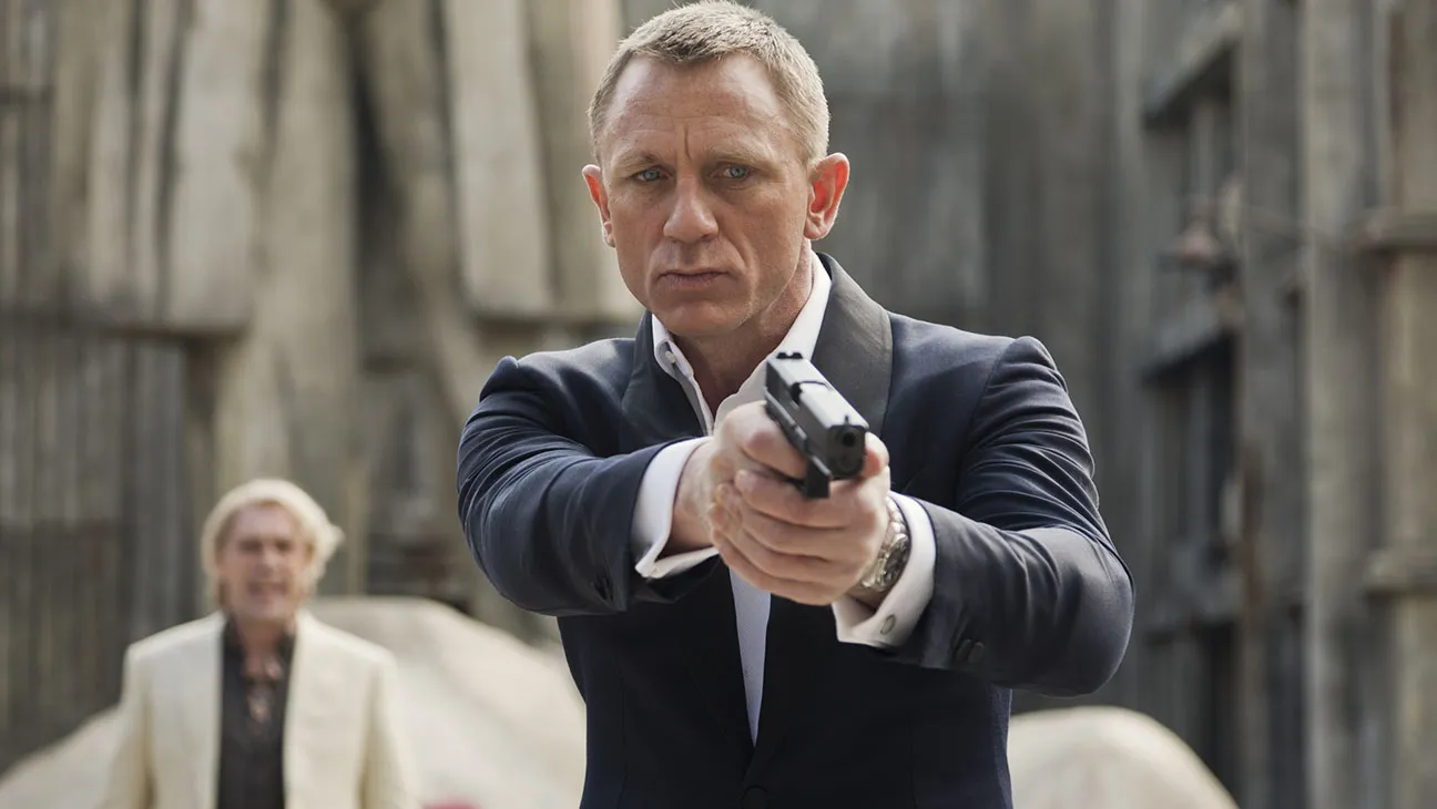 Daniel Craig as James Bond, one of the fictional characters cited by 21 per cent of international students as a key reason for choosing to study in the UK, according to a British Council survey.