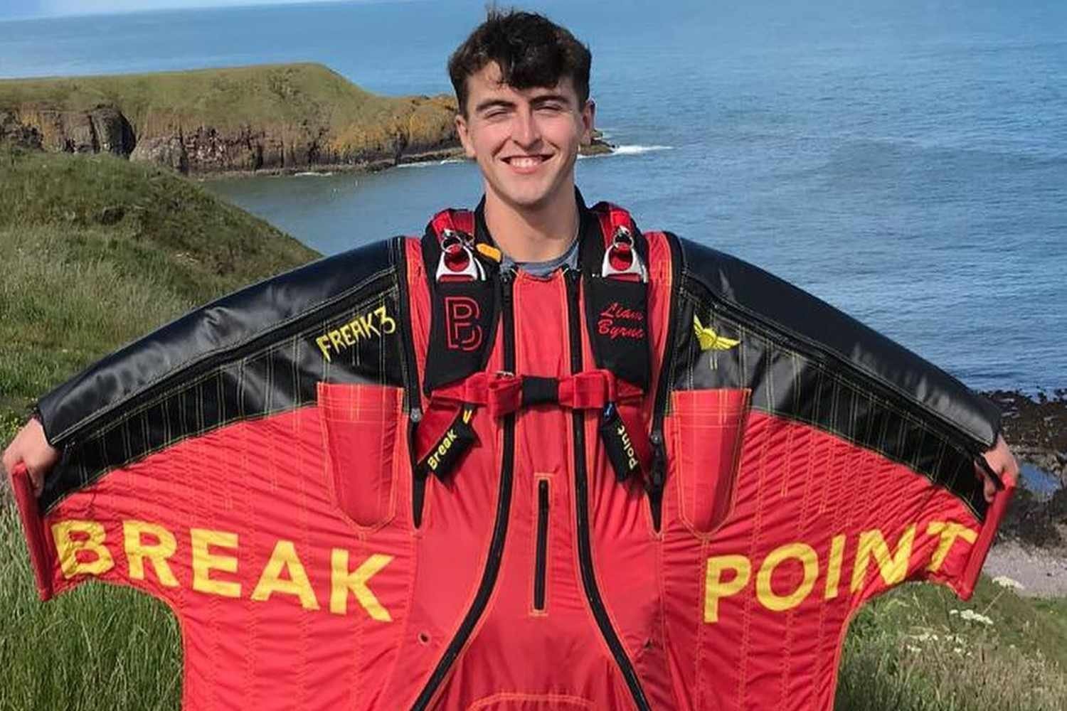 Liam Byrne, whose death in the Alps on 21 June 2025 prosecutors concluded was caused by insufficient lift and dangerously low altitude above the ground.