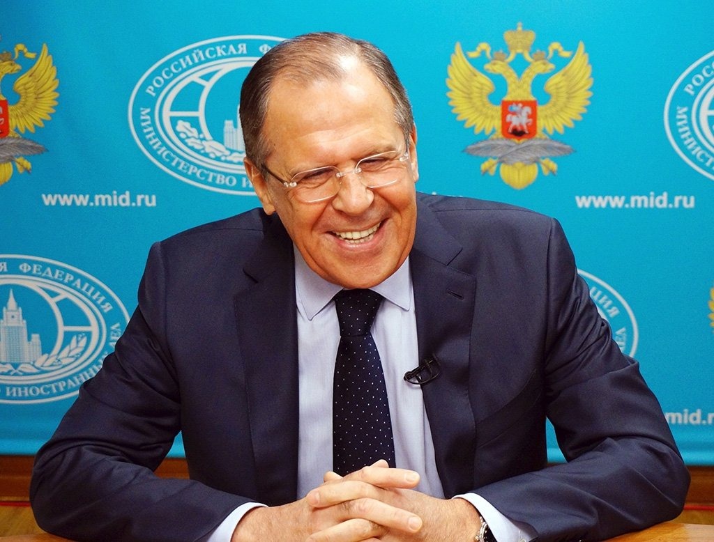 Sergei Lavrov, whose presence at the Atlanta talks prompted multiple European partners to refuse the traditional group photograph, with Britain's Ed Miliband telling MPs this week that his country does "not engage in…