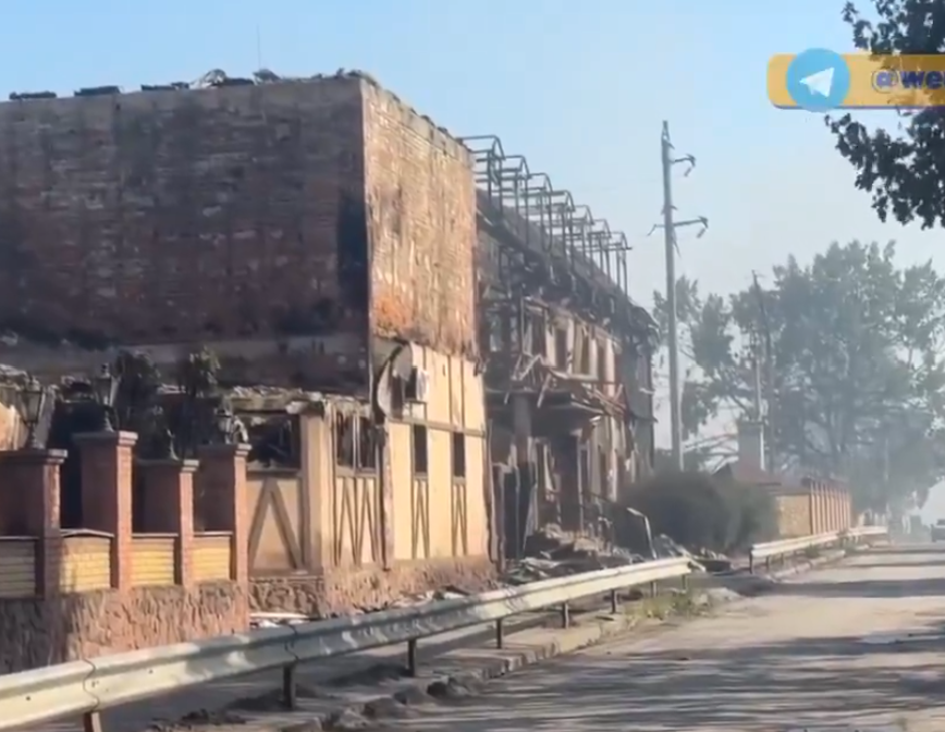 Shells, mines and drones stored in the warehouse detonated, engulfing at least 50 residential buildings in fire — including a care home — and forcing 381 residents to evacuate.