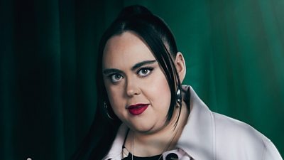 Sharon Rooney, pictured in October, faces the fallout from last week's tied vote alongside Joanne McNally as Celebrity Traitors season two reaches its semi-final.