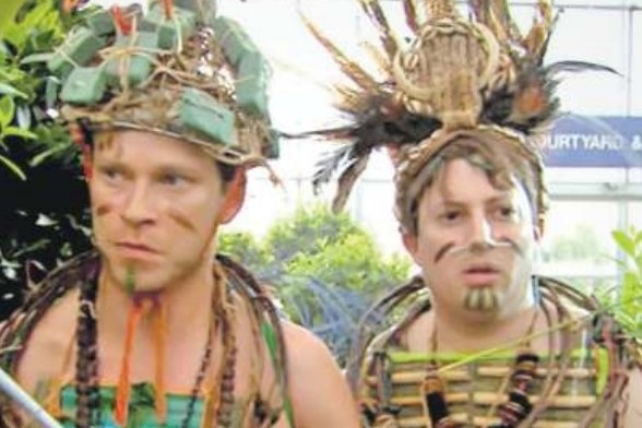 A garden centre sketch from That Mitchell and Webb Look — one of 11 episodes the BBC quietly cut from iPlayer, which Dom Joly condemned as "hysterical censorship.
