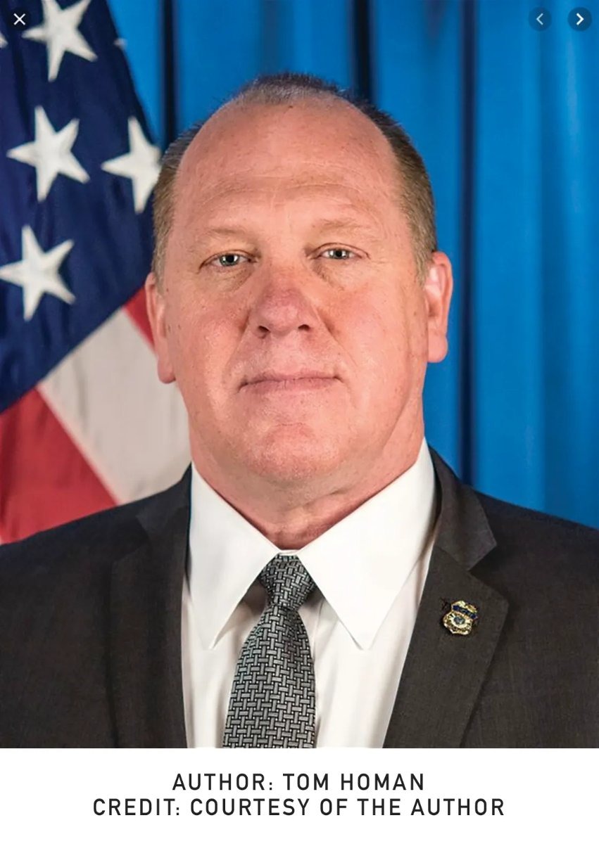 Tom Homan, President Trump's hardline Immigration and Customs Enforcement adviser, who Nigel Farage says should "go to an embassy" rather than arrive illegally by boat — echoing Homan's own stance that asylum seekers…
