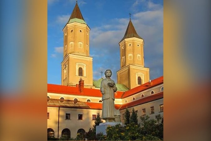 The Abbey of Benedictine Sisters in Jarosław, Poland, where a stabbing rampage by a 31-year-old Ukrainian man left one priest dead and three others fighting for their lives.