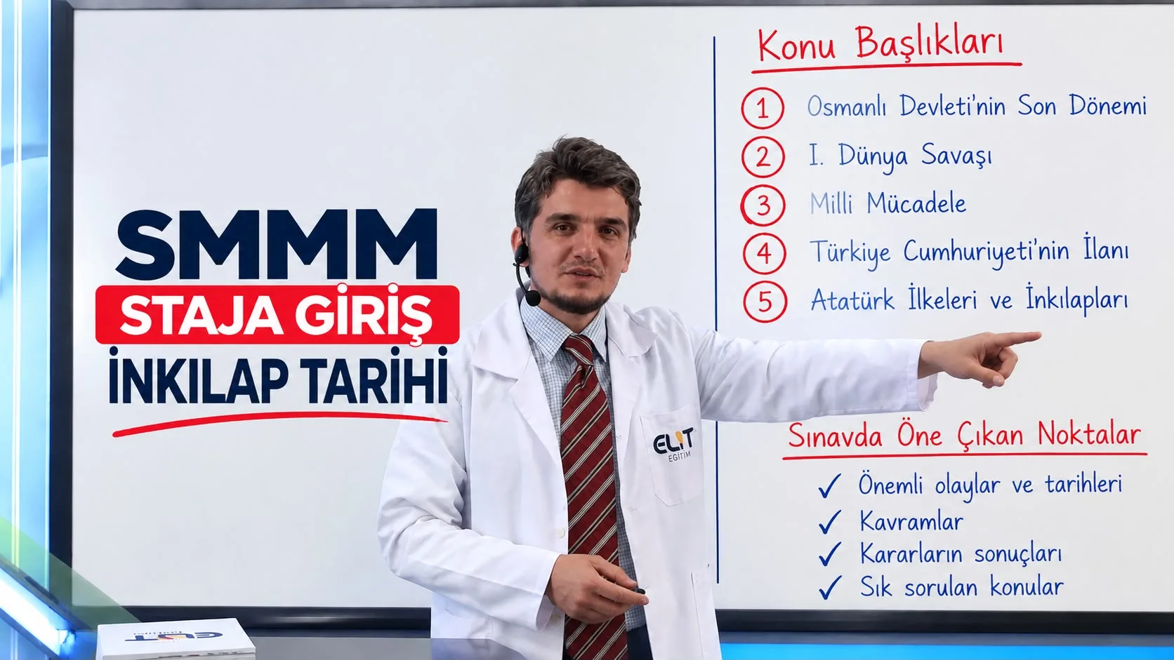 SMMM Staja Giriş İnkilap Tarihi Eğitim Seti