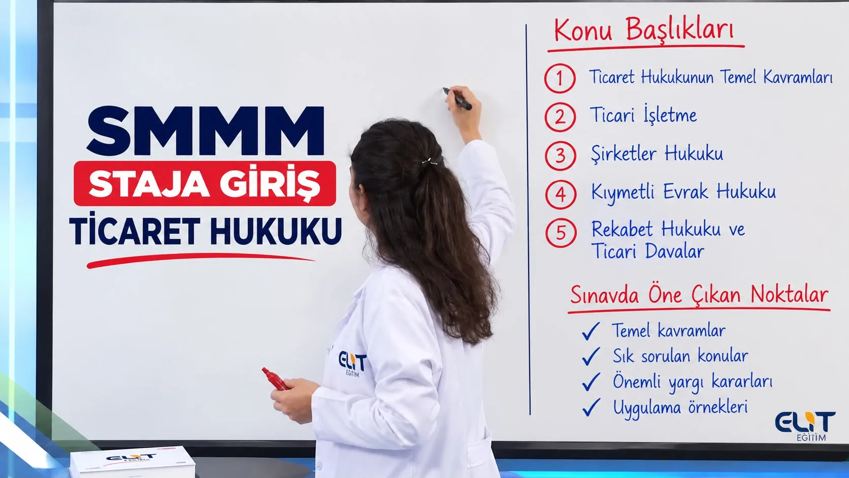 SMMM Staja Giriş Ticaret Hukuku Eğitim Seti
