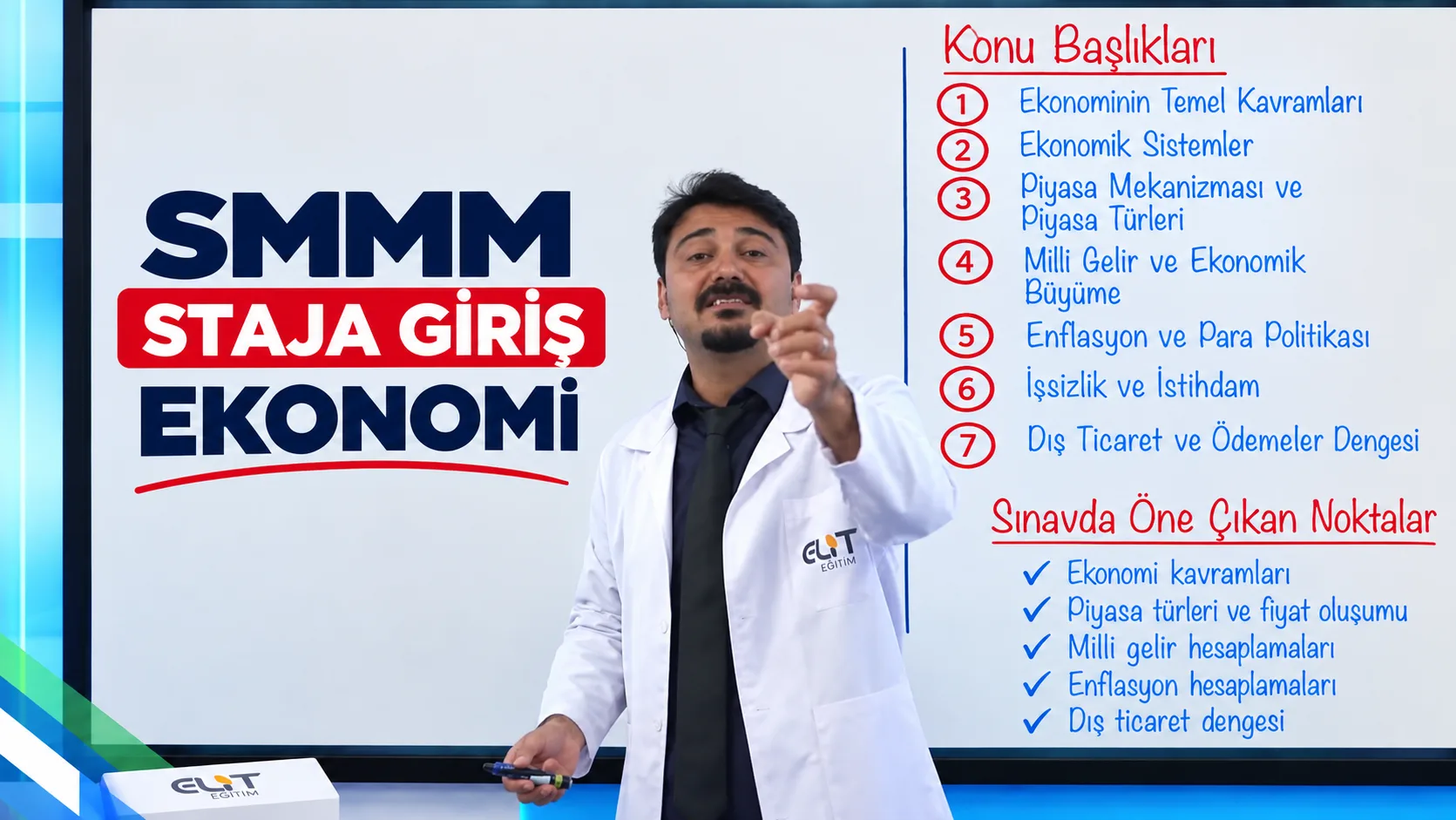 SMMM Staja Giriş Ekonomi Eğitim Seti