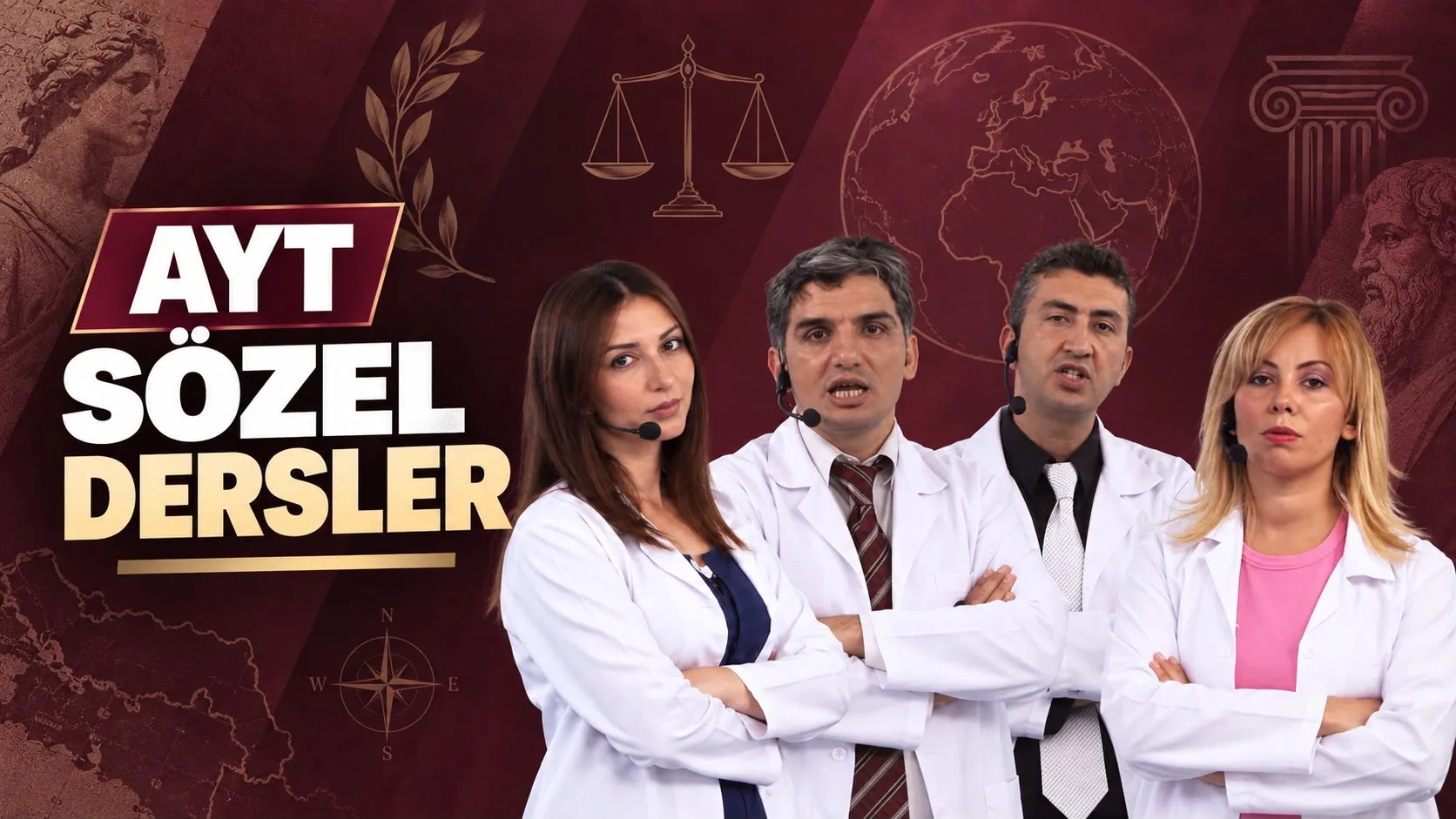 AYT Sözel Edebiyat-Tarih-Coğrafya Eğitim Seti