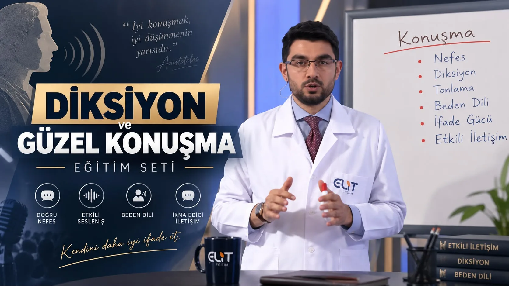 Diksiyon ve Güzel Konuşma Eğitim Seti