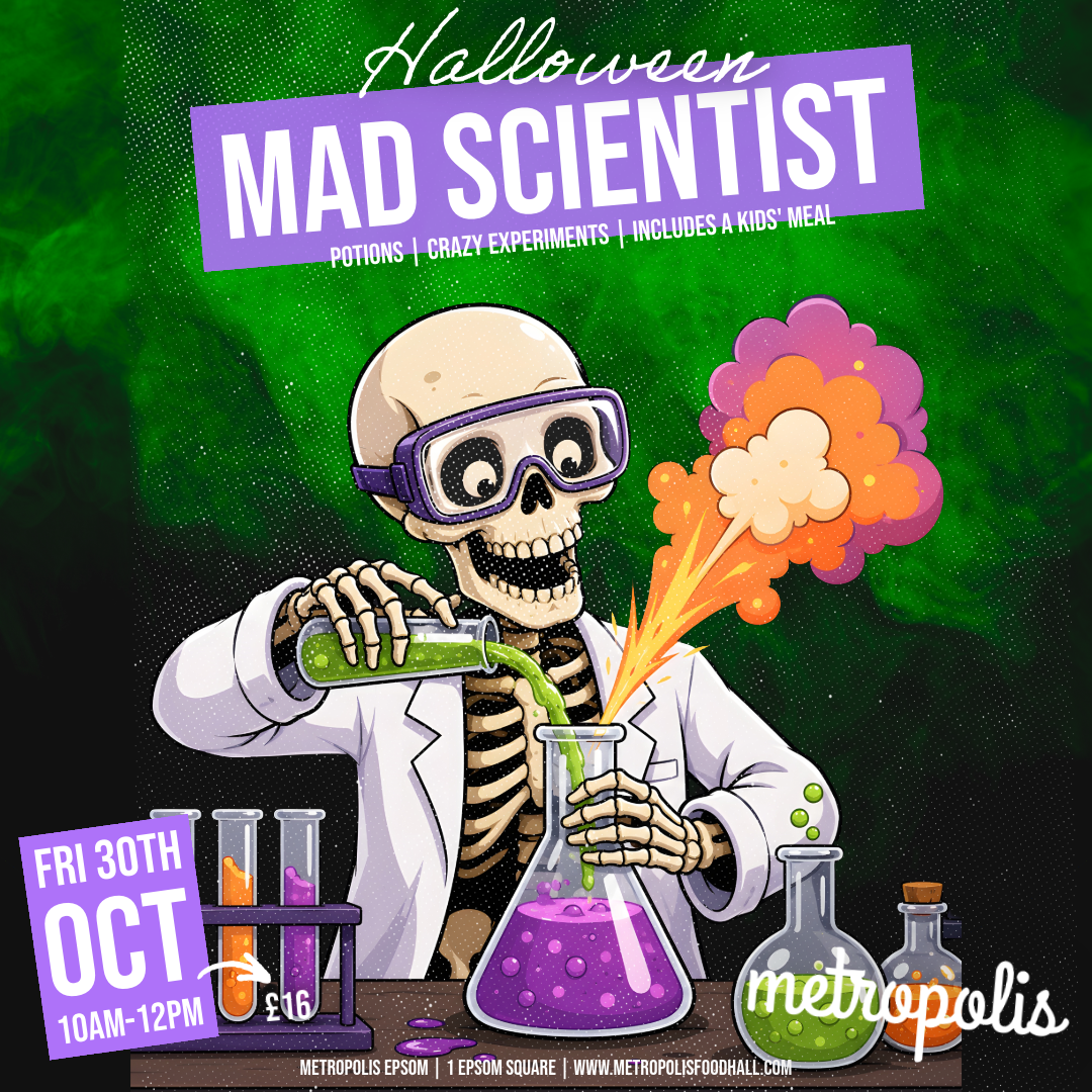 Halloween Mad Scientist Experiment | Sessami