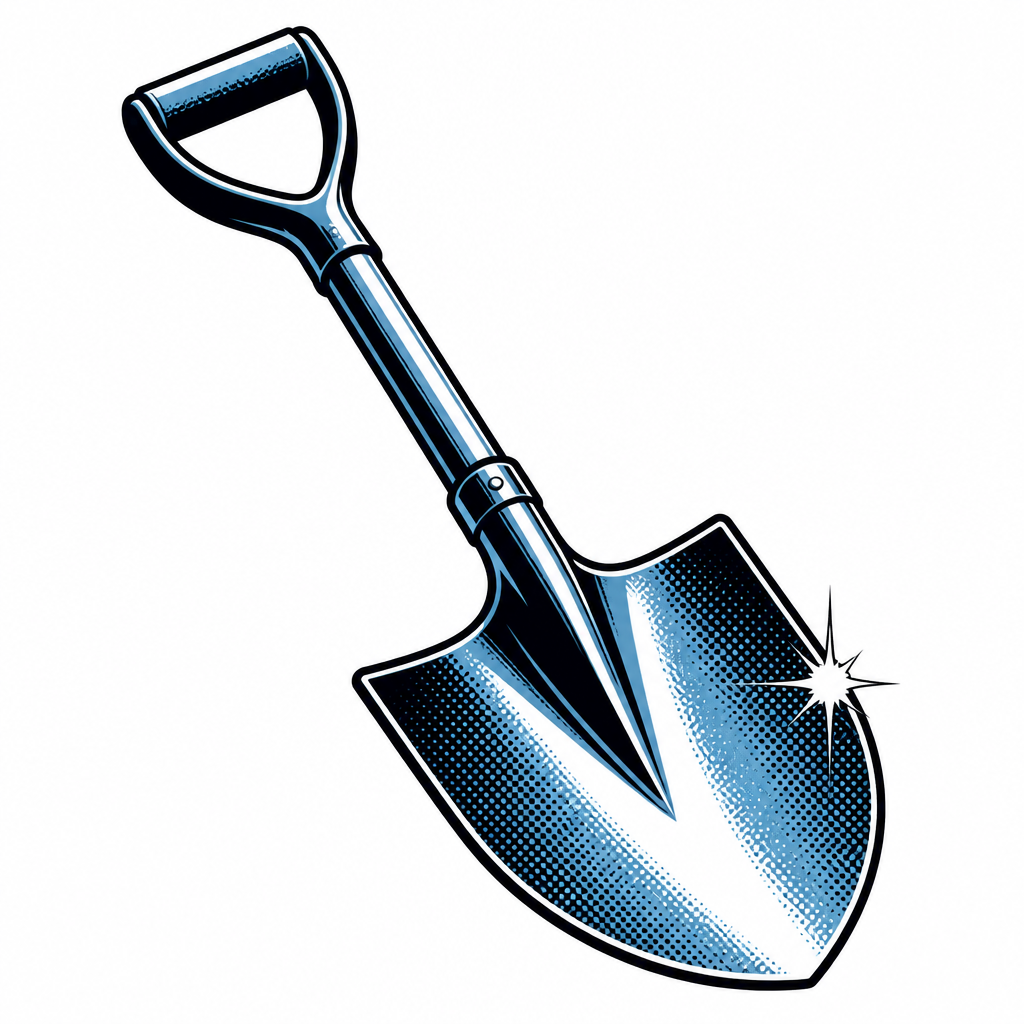 Beauty Is In The Eye Of The Shovel-Holder