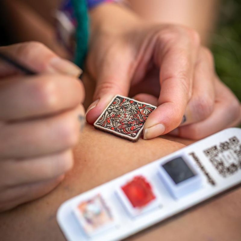 Painting Wearable Artworks
