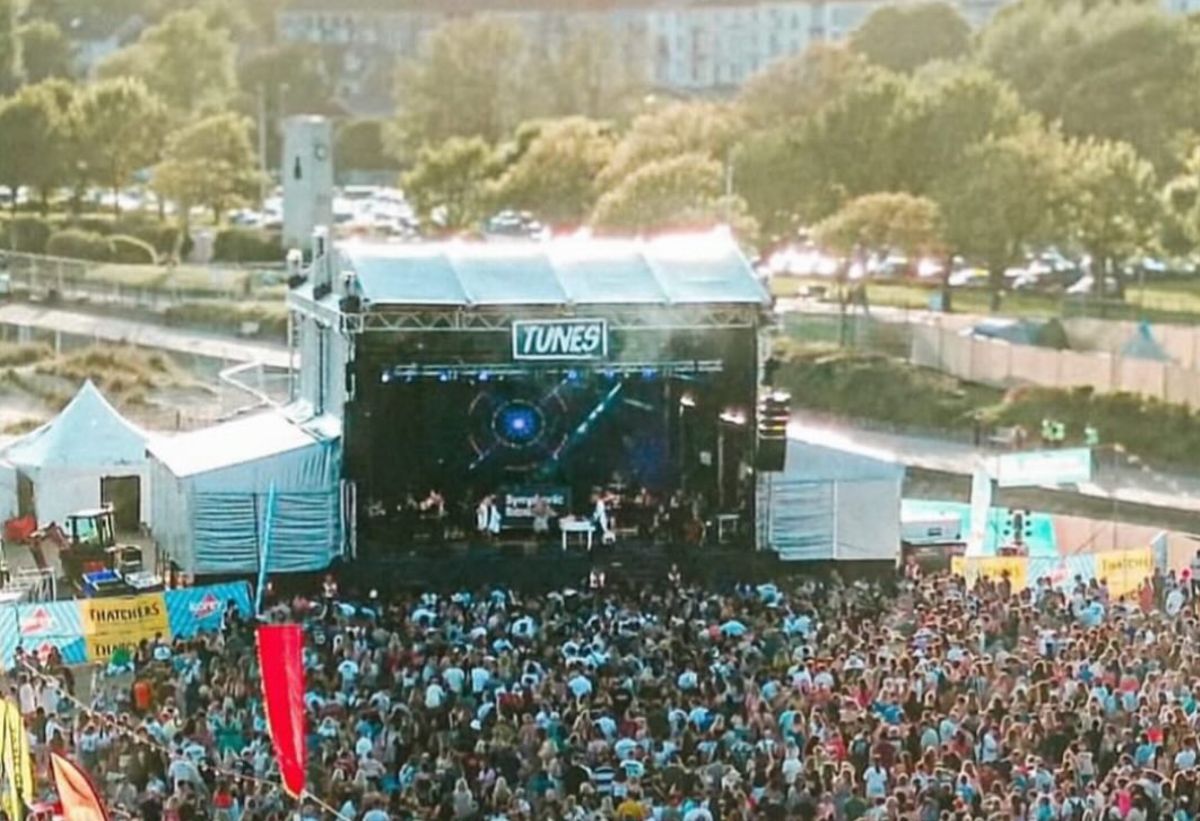 Tunes On The Bay music festival in United Kingdom