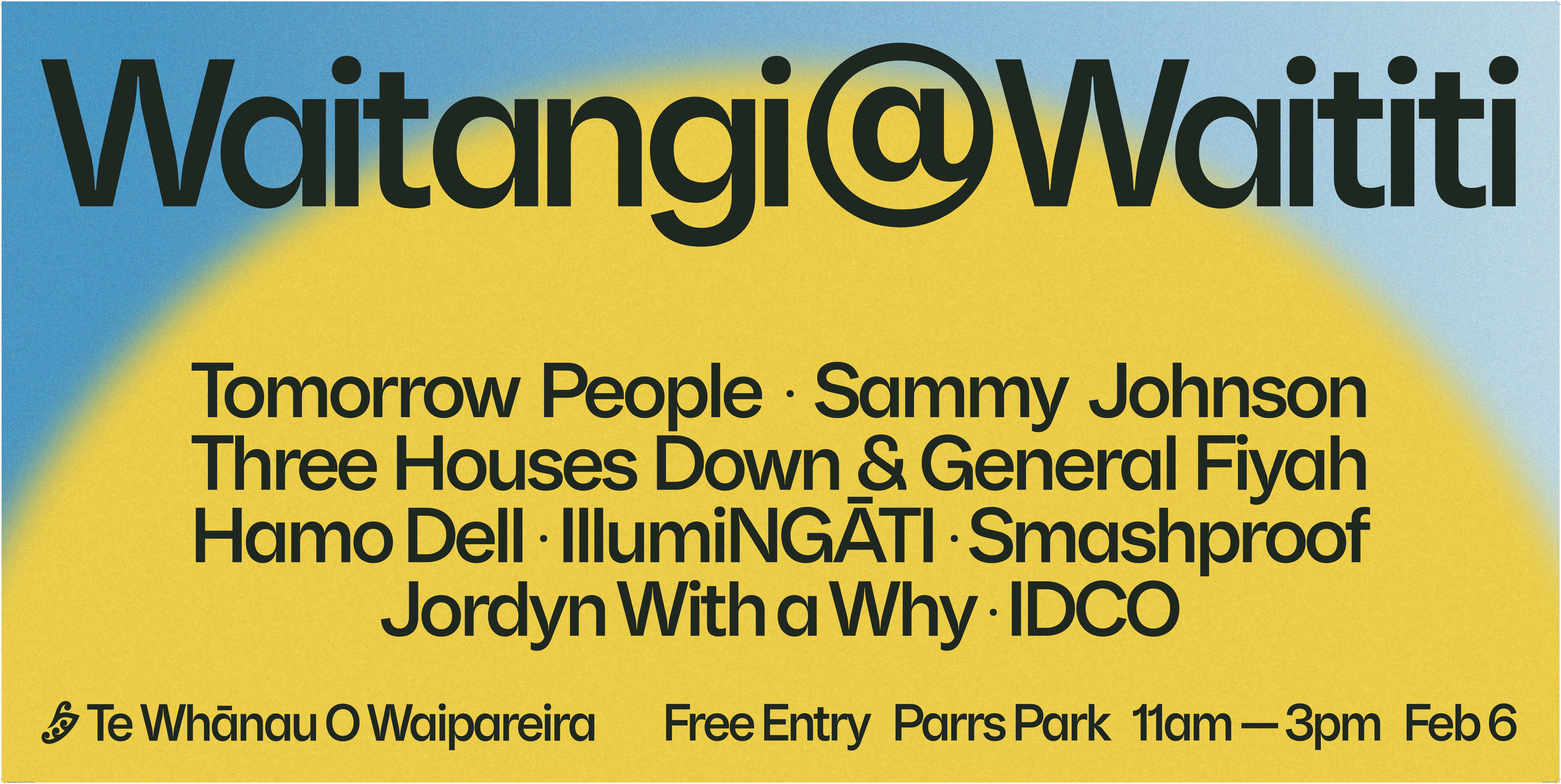 Waitangi @ Waititi Pop festival
