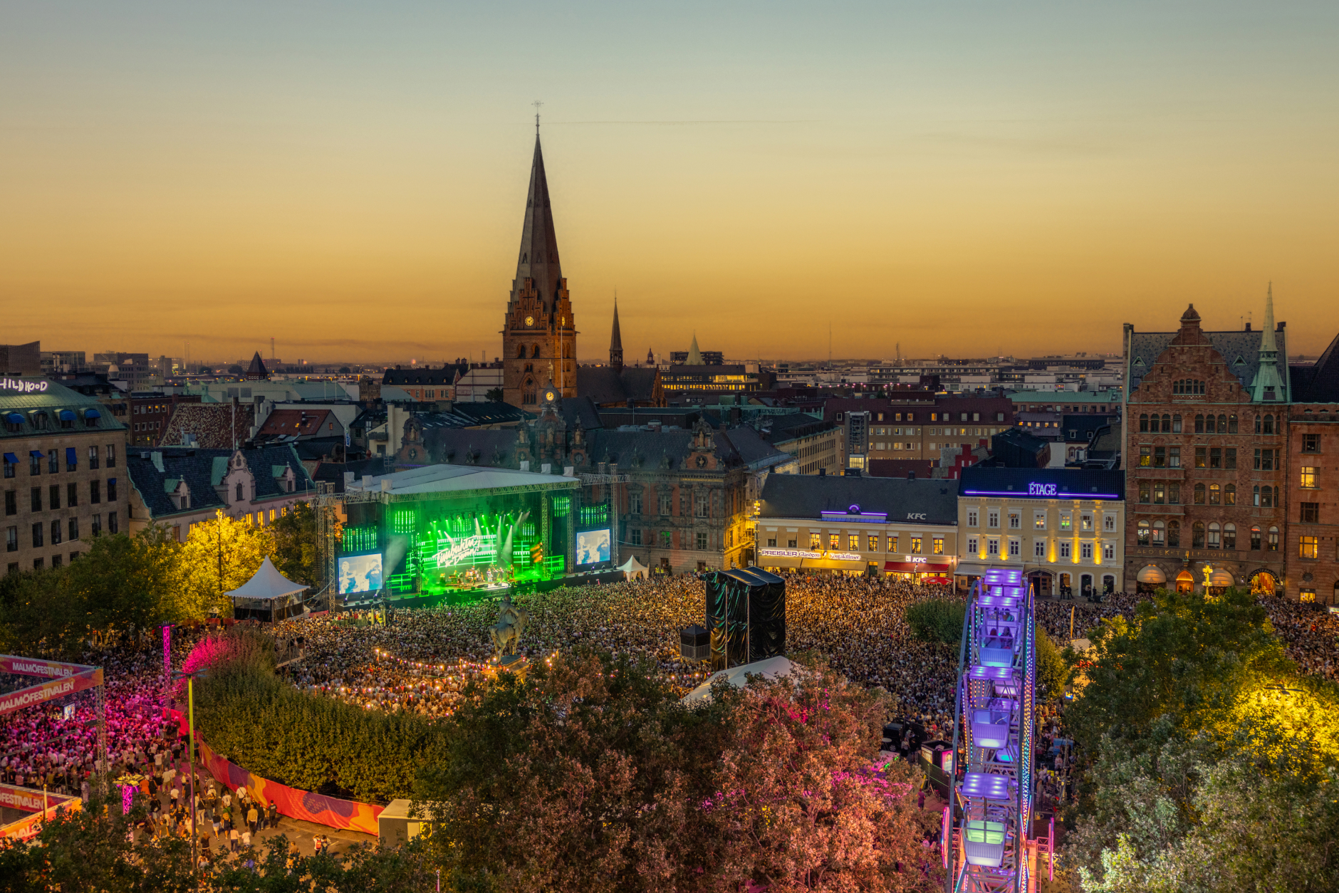 Malmöfestivalen Rock festival in Sweden