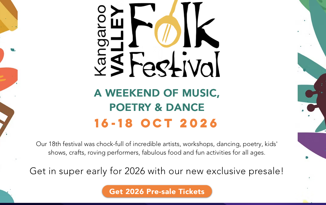 Kangaroo Valley Folk Festival Jazz & Blues festival in Australia