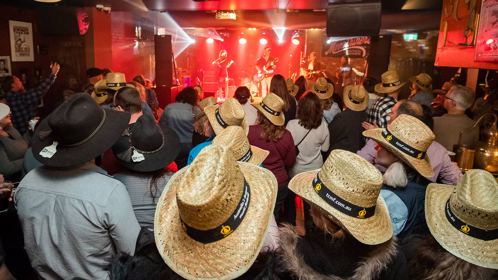 Hats Off (To Country) music festival in Tamworth, New South Wales, Australia