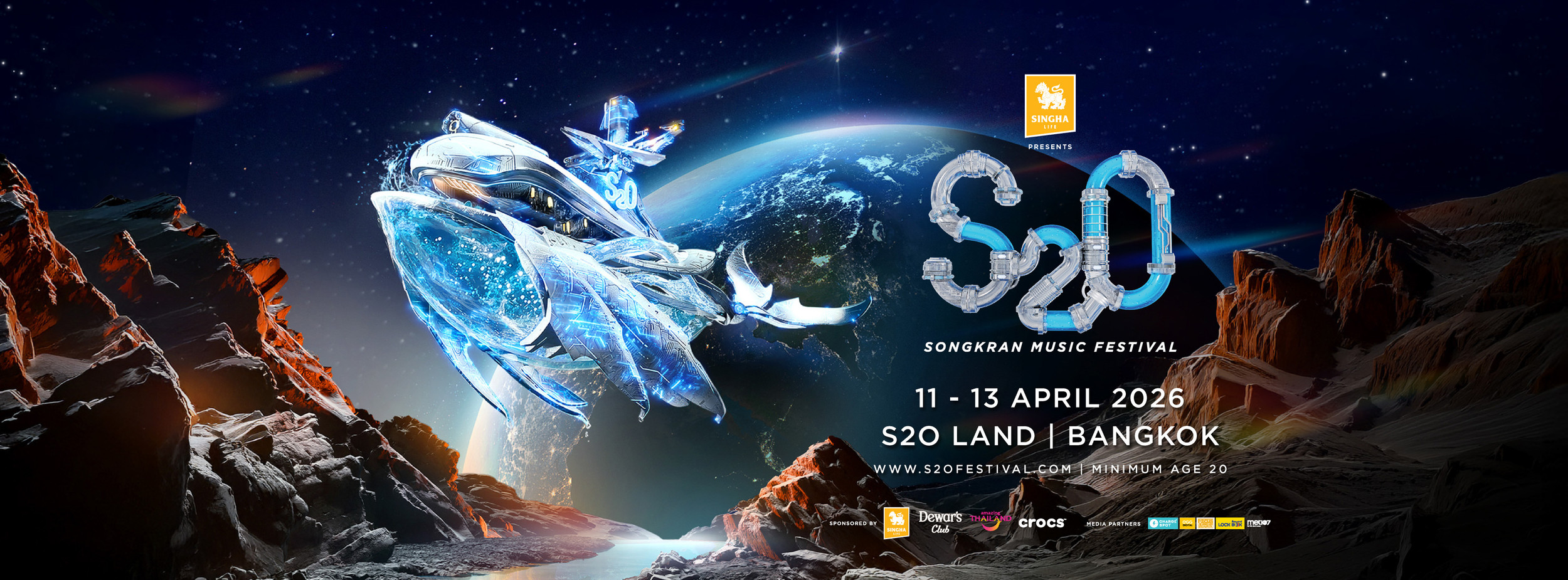 S2O Songkran Music Festival House festival in Thailand