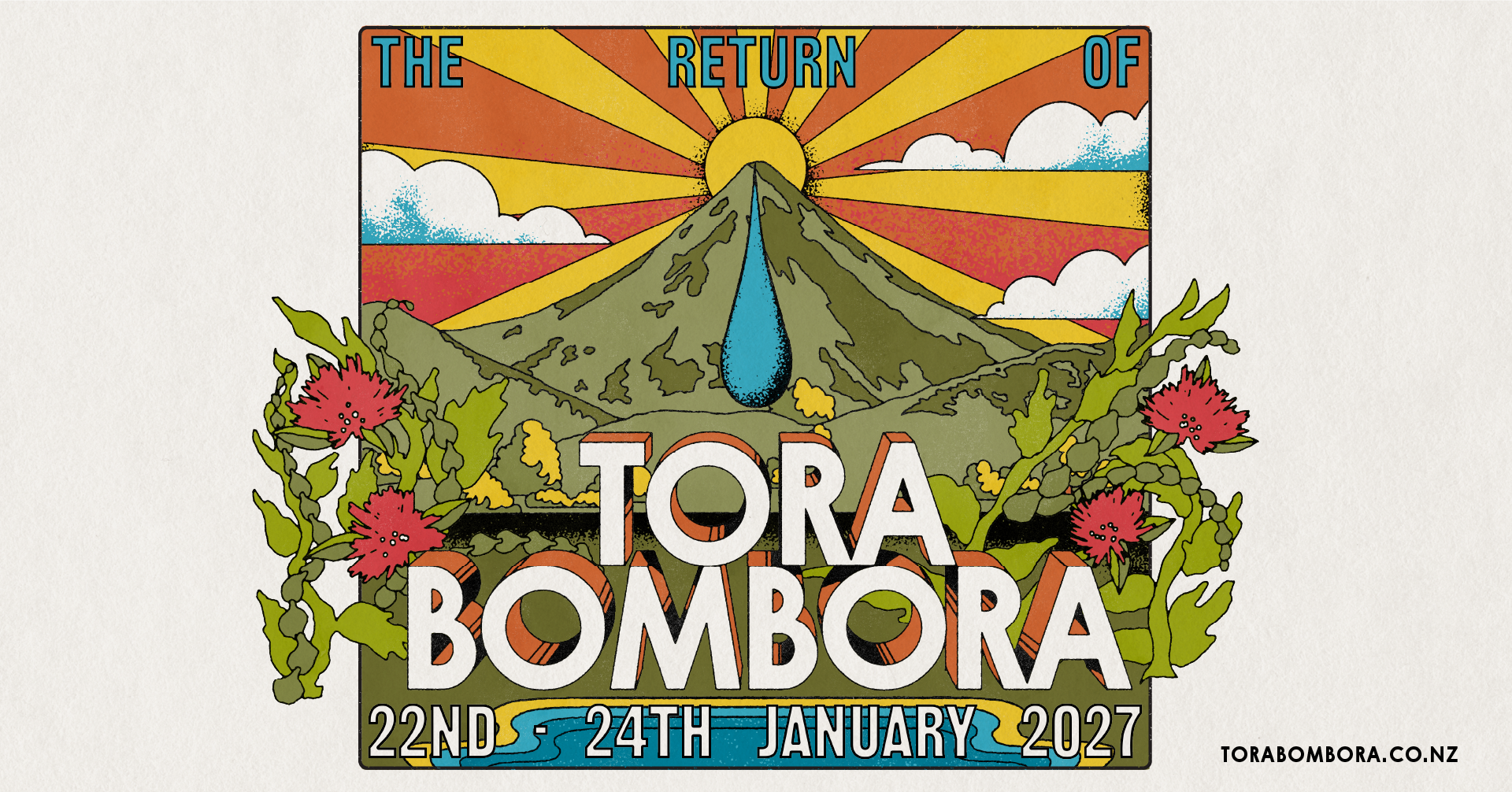 Tora Bombora music festival in New Zealand