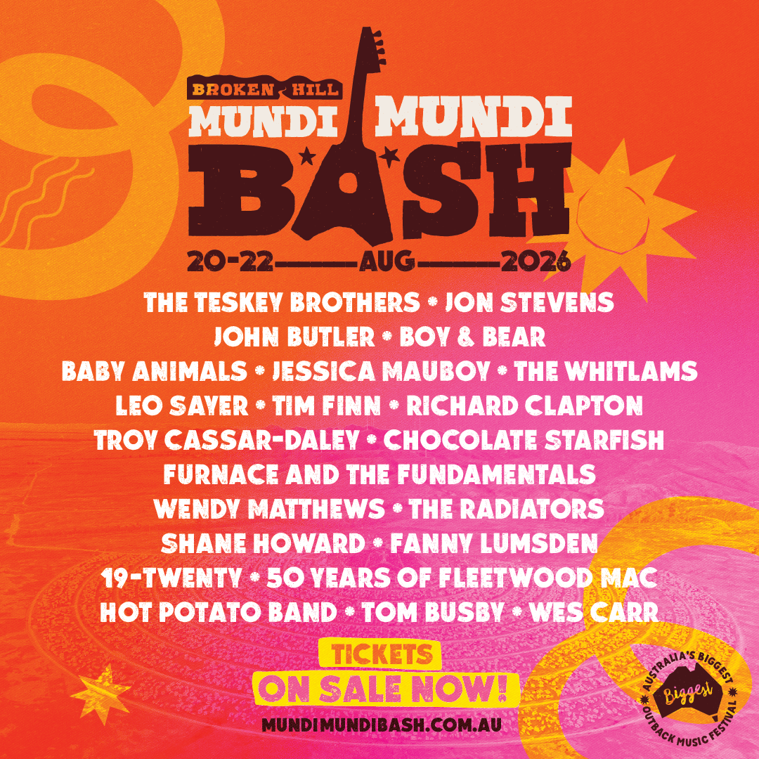 Mundi Mundi Bash at Broken Hill music festival