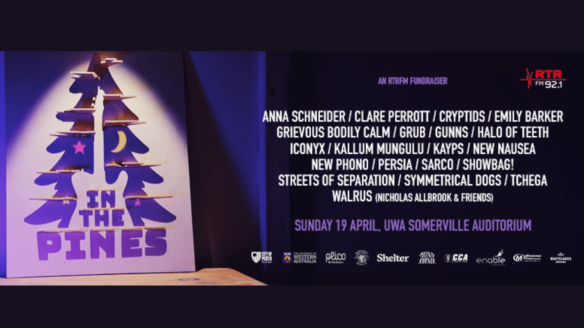In the Pines music festival in Crawley, Western Australia, Australia
