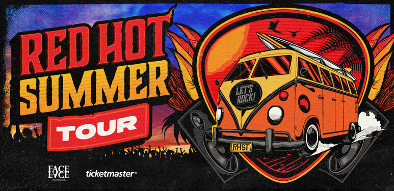 Red Hot Summer Tour Hard Rock festival in Australia