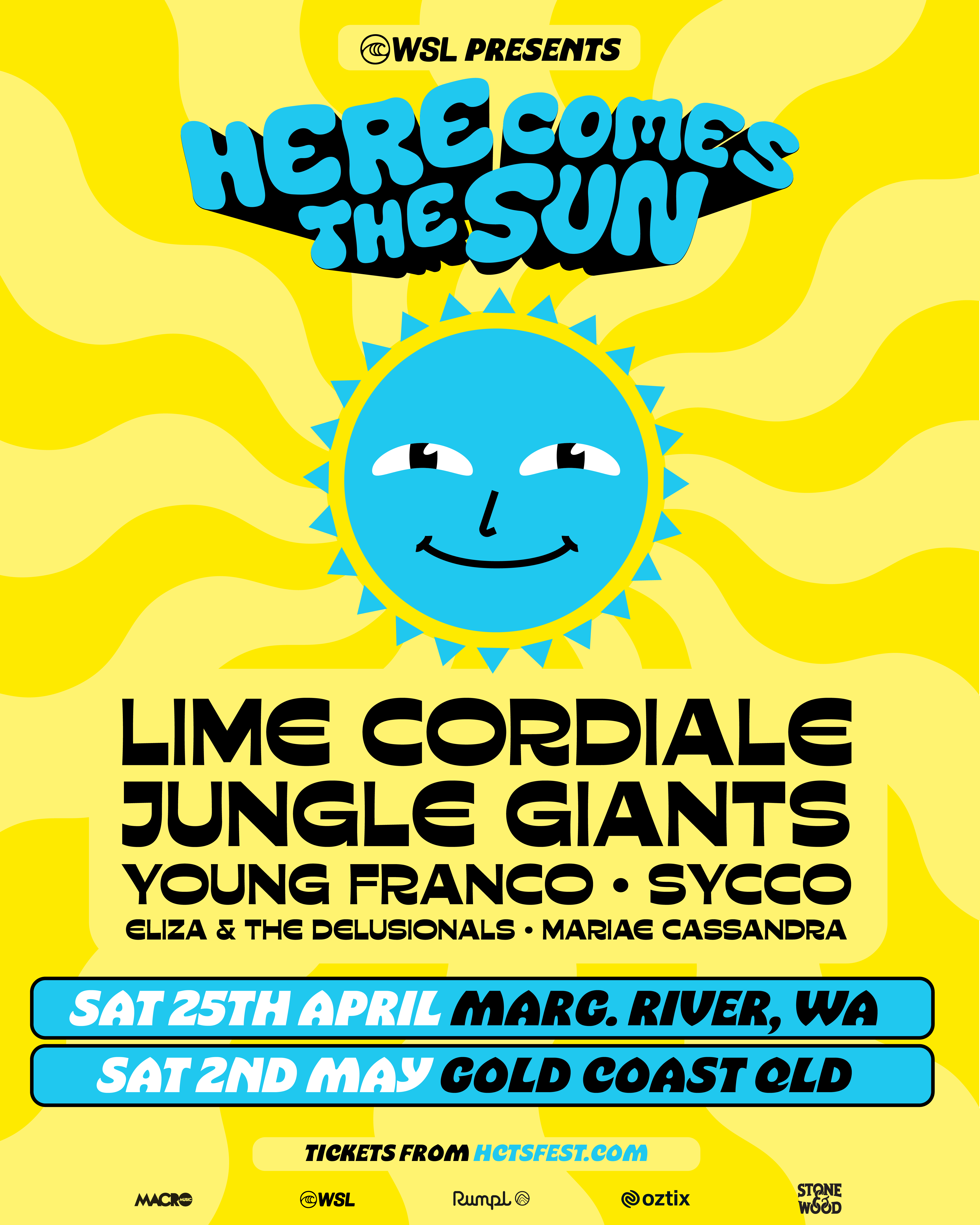 Here Comes The Sun Festival Indie Rock festival in Australia