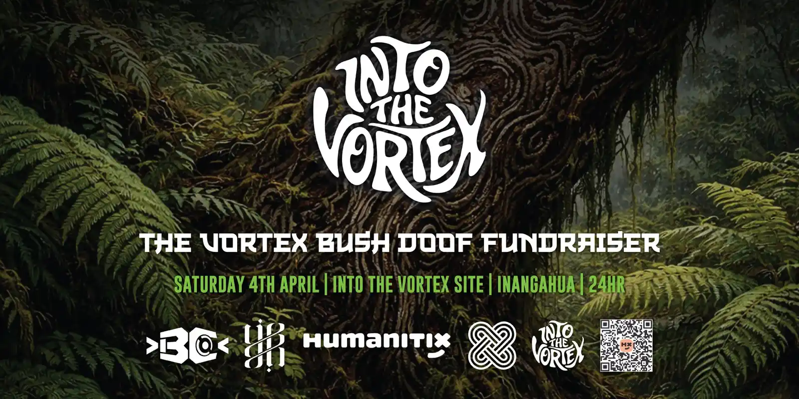 The Vortex Bush Doof House festival in New Zealand