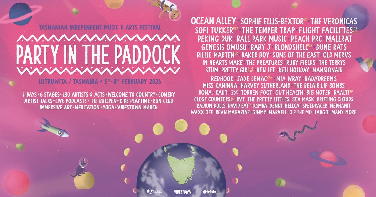 Party in the Paddock music festival