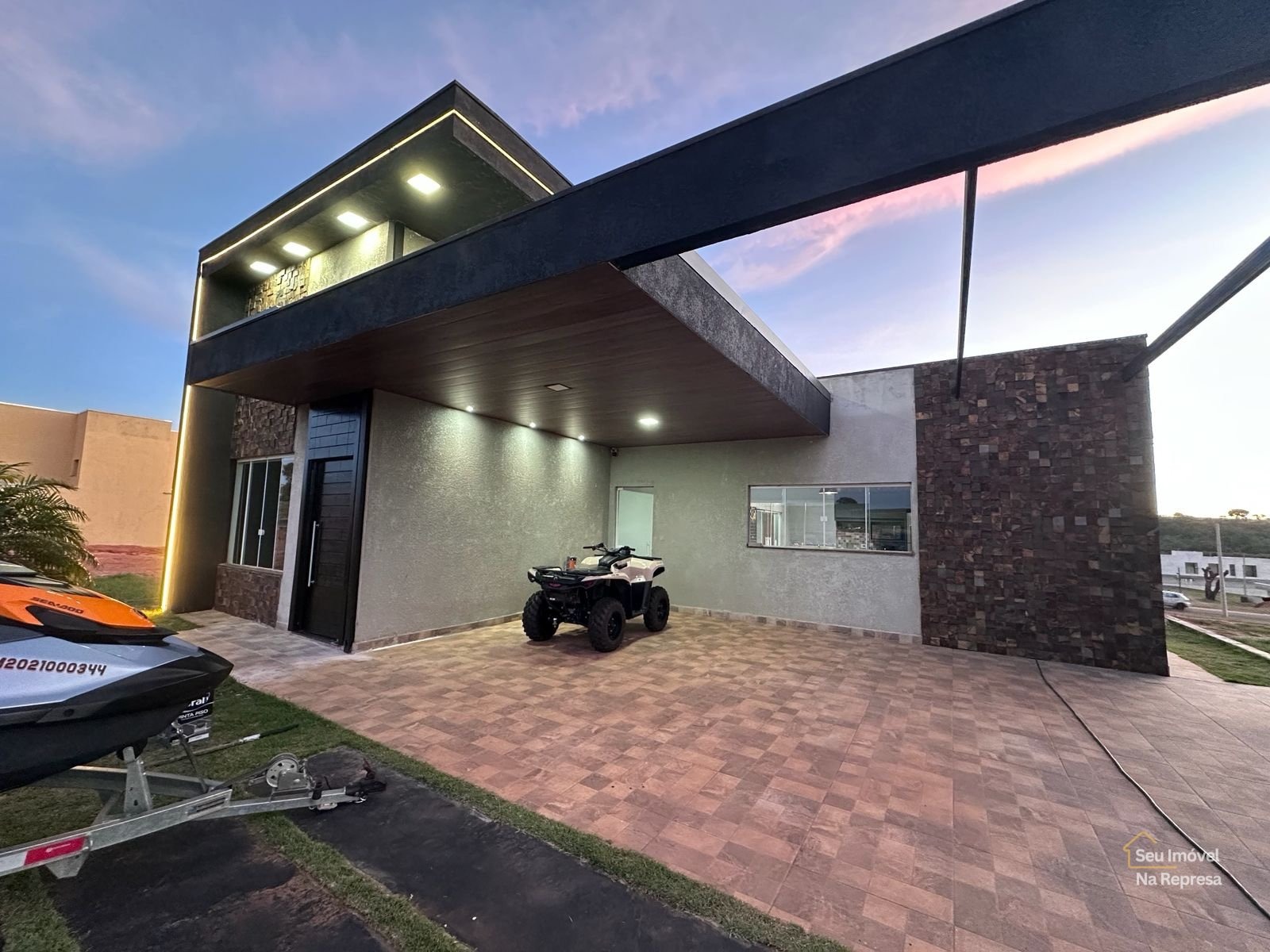 Foto 5 de Casa com 3 quartos quadra LT próximo ao clube Marina à venda no Riviera de Santa Cristina XIII