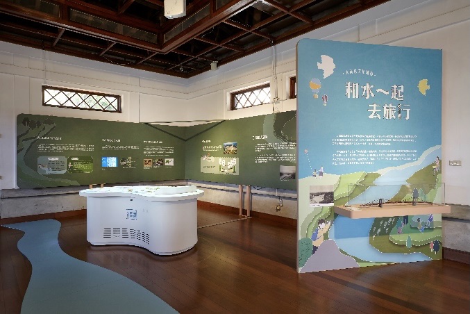 地理景觀再現設計，以宏觀的角度體驗大溪水文樣貌