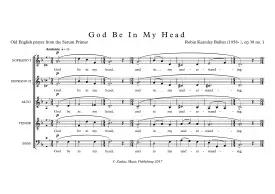 God Be In My Head
