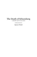 The Death of Schoenberg
