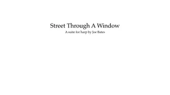 Street Through A Window – II.