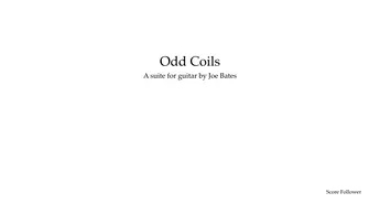 Odd Coils – I. Folding