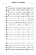 Crossing the Threshold - for Large Wind Ensemble (unfinished)